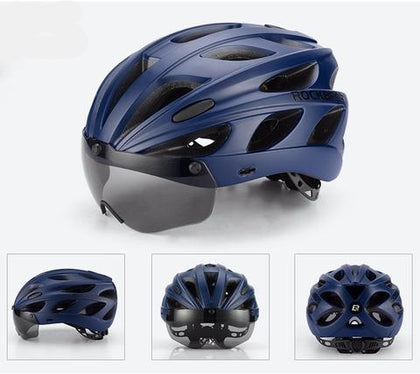 Cascos con mica magnética