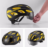 Casco con visera