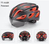 Casco con visera