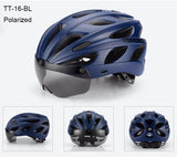 Casco con visera