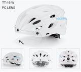 Casco con visera