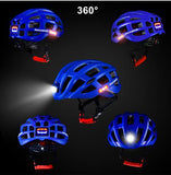 Casco con luz led