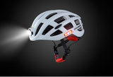 Casco con luz led