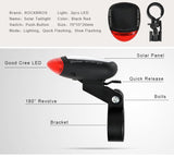 Lampara solar de precaución