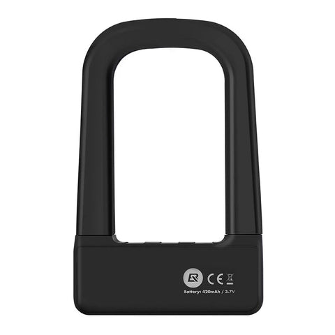 Candado U con huella para ciclismo o motociclismo